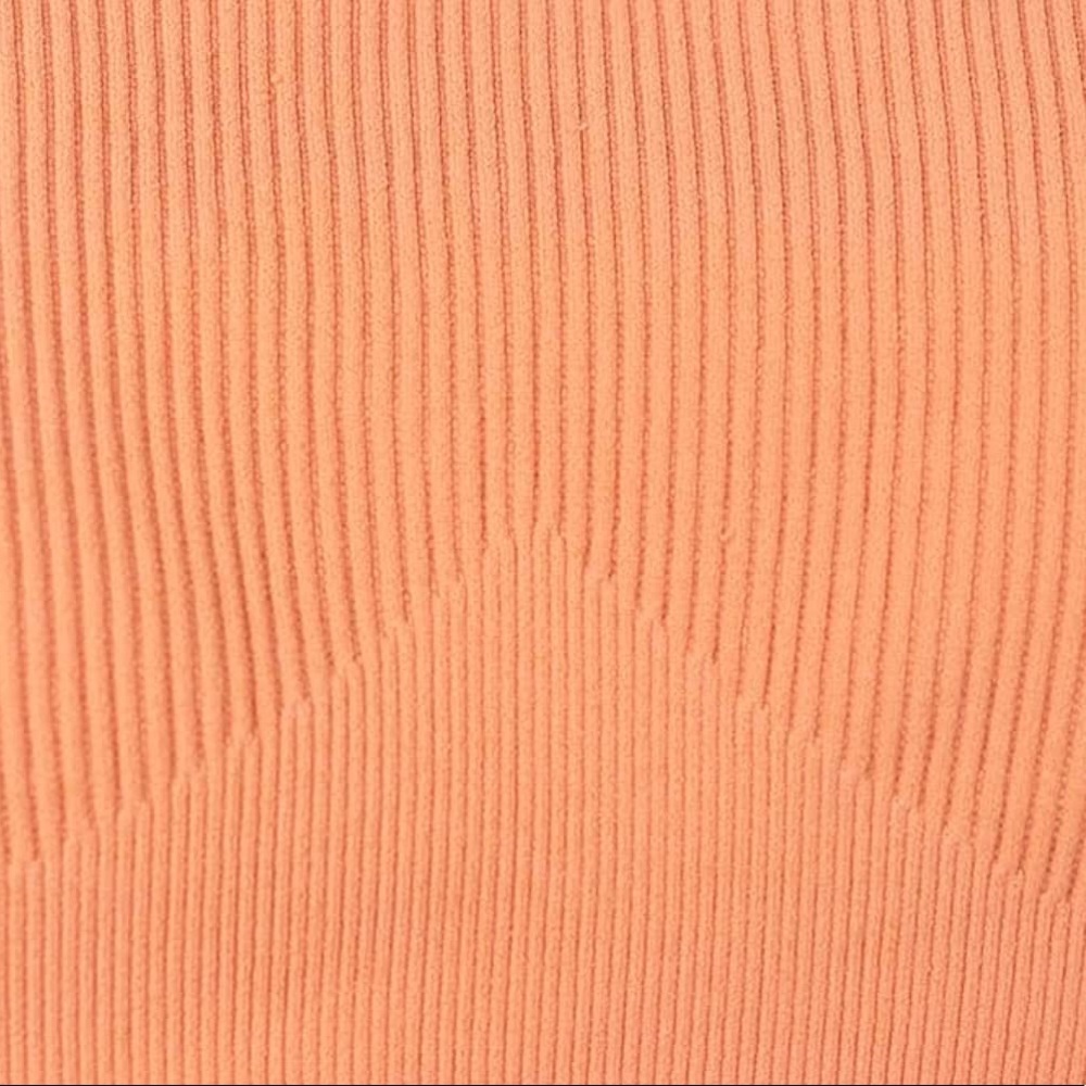 FAFOFA Orange Seamless Ribbed Workout Set - Picture 5 of 5